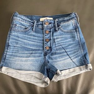 Hollister High Waisted Shorts